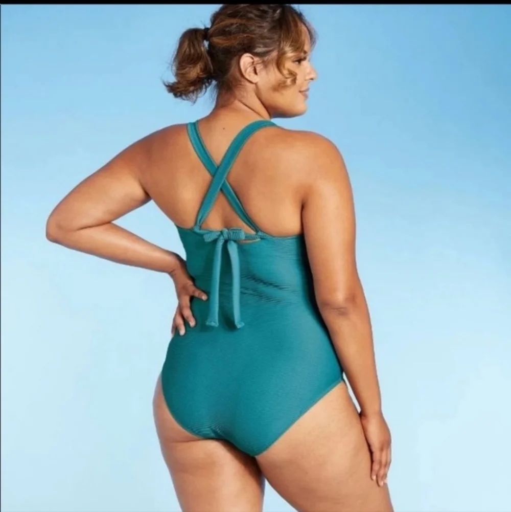 Kona Sol Teal Blue One-Piece